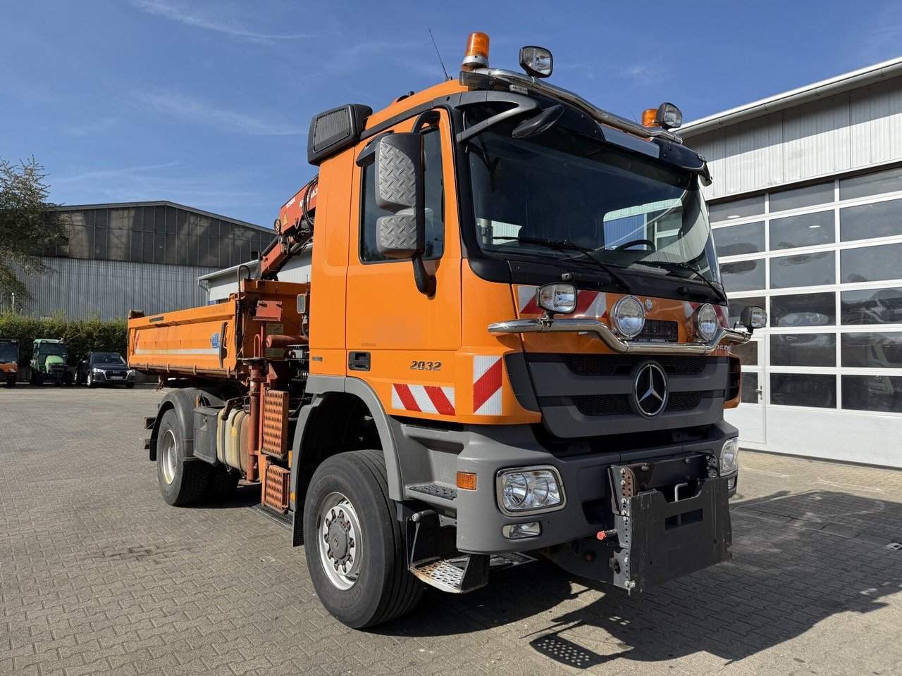Machine Mercedes Benz Actros 2040 AS 4x4