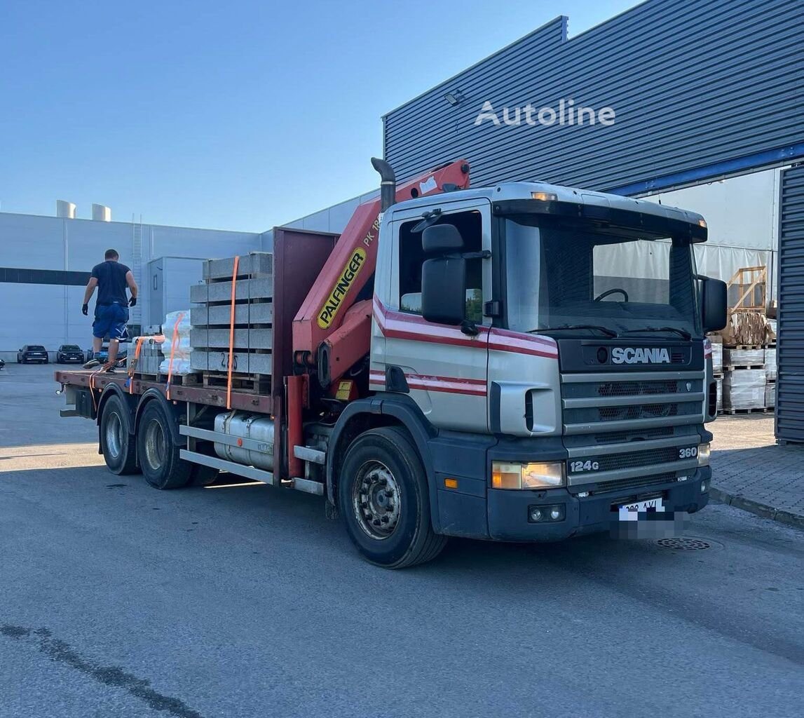 Truck Scania P 124 GB-A-ASA80-6X2