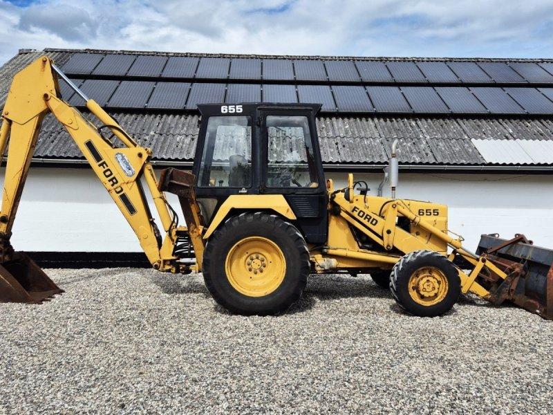 Excavator Ford 655 backhoe