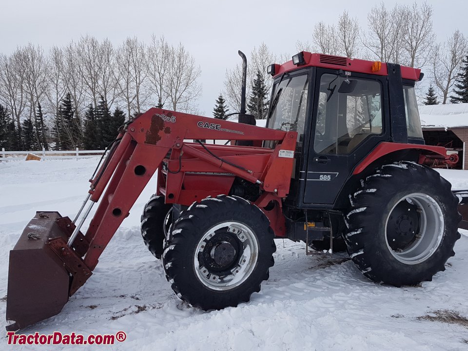 Tractor Case IH 585 Row Crop 4WD