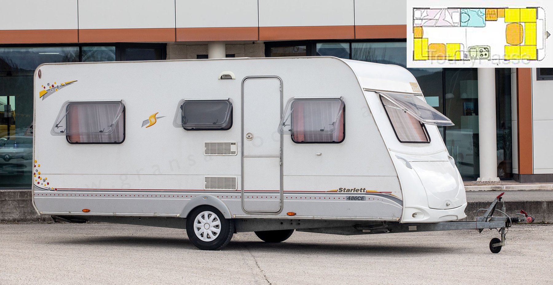 Car trailers up to 3.5 t STERCKEMAN STARLETT 486 CE-N5002/395