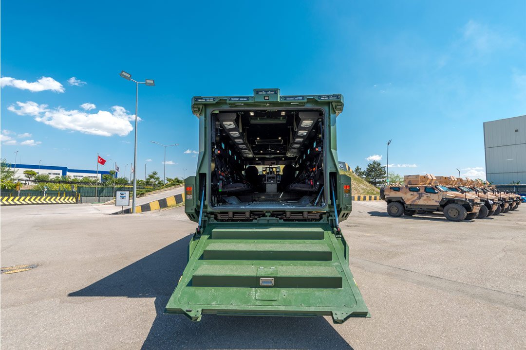 Armoured vehicles Nurol Makina Ejder Kunter 4x4