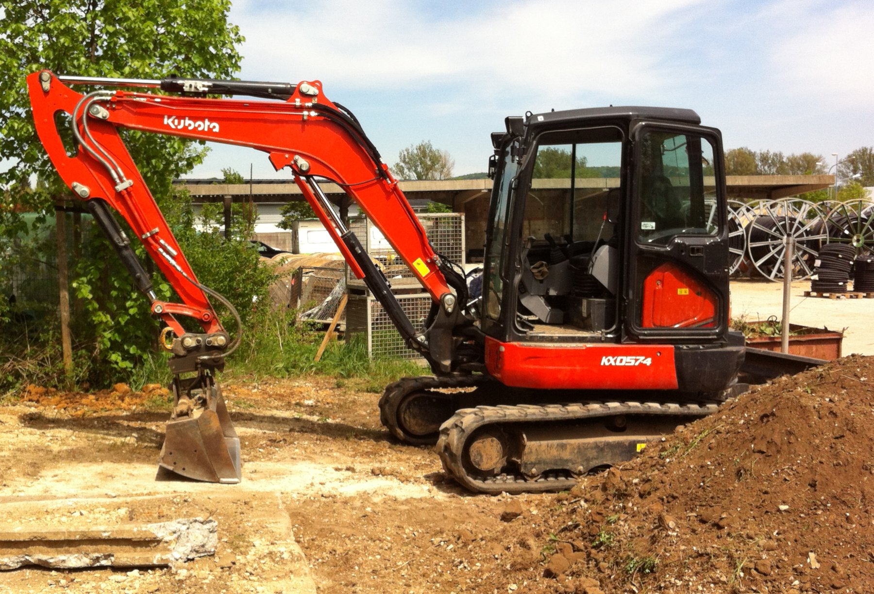 Mini excavators Kubota KX057-4GA1