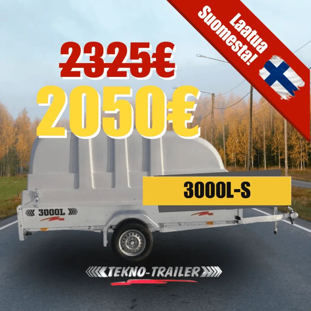 Light trailers up to 750 kg Tekno Trailer 2500K