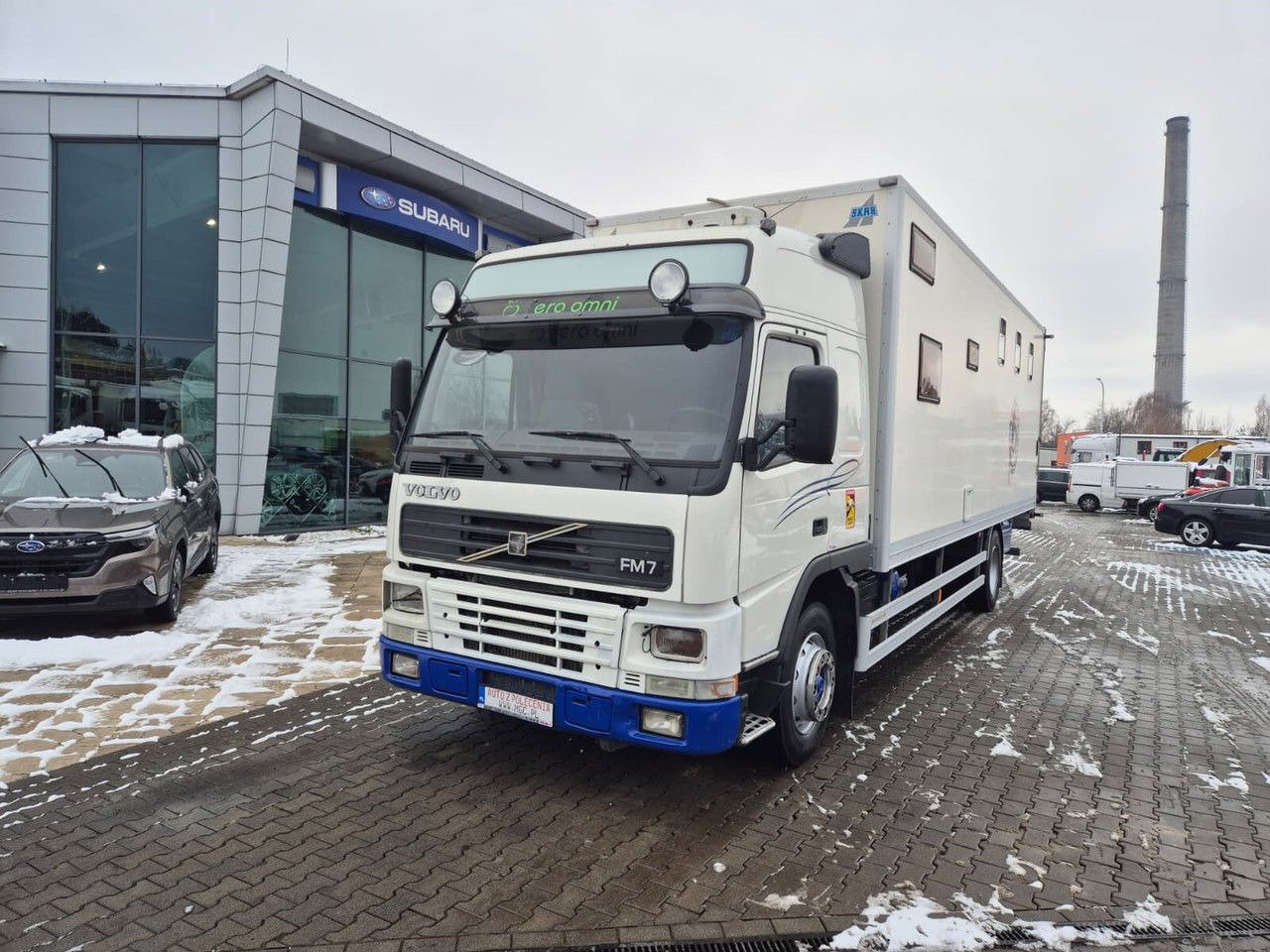 Truck Volvo FM7 6X2R FAL8.0 RAL19 RADT-A6S