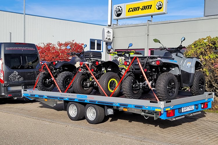 Car trailers up to 3.5 t Barthau TP 3002