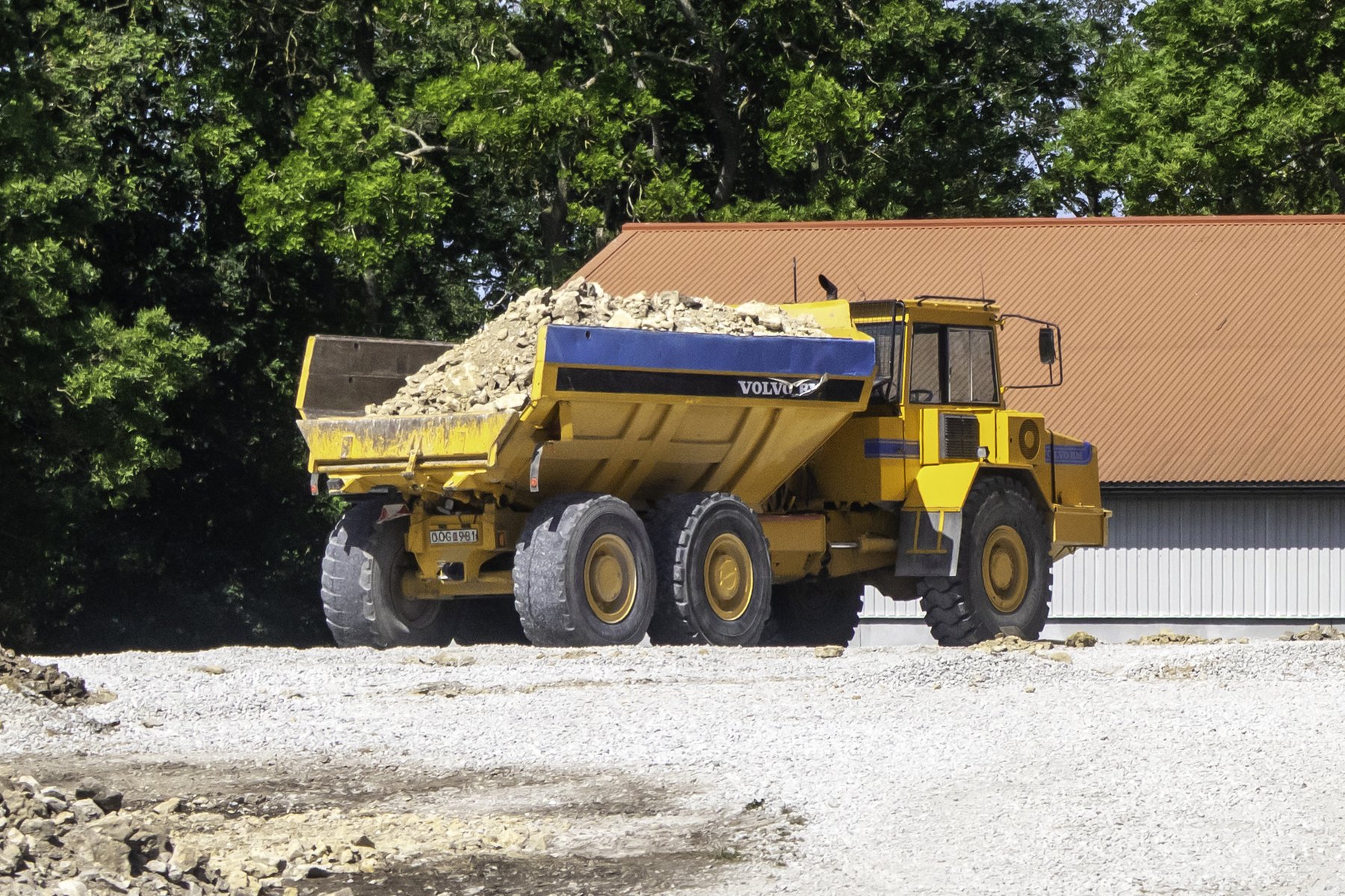 Mining machine Volvo Bm A20 6x4