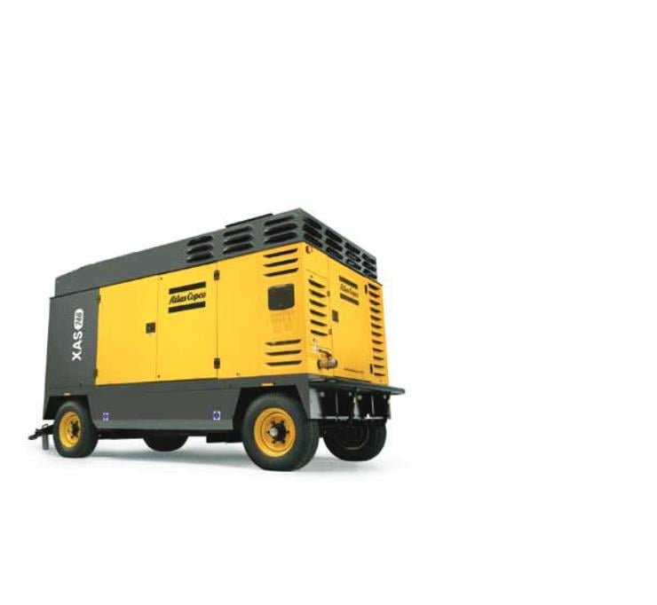 Anhänger Atlas Copco 062 88, XAS 746