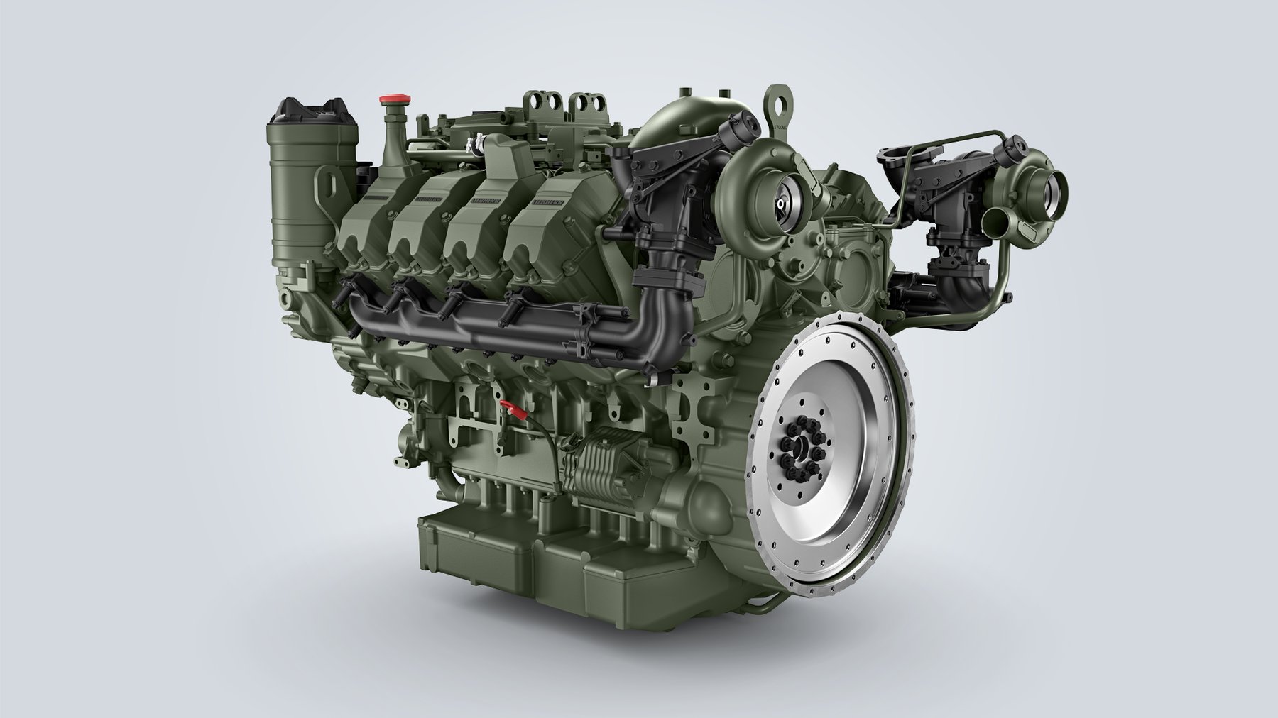 Diesel engine Liebherr Machines Bulle D9508 A7-04