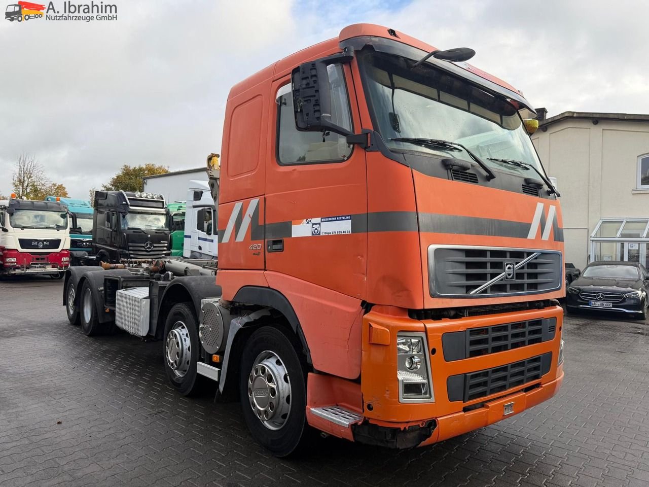 Truck Volvo FH12 420 8x2