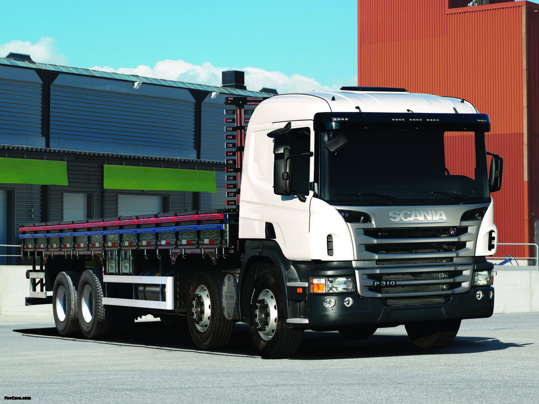 Samochód ciężarowy Scania 113HL-8X2