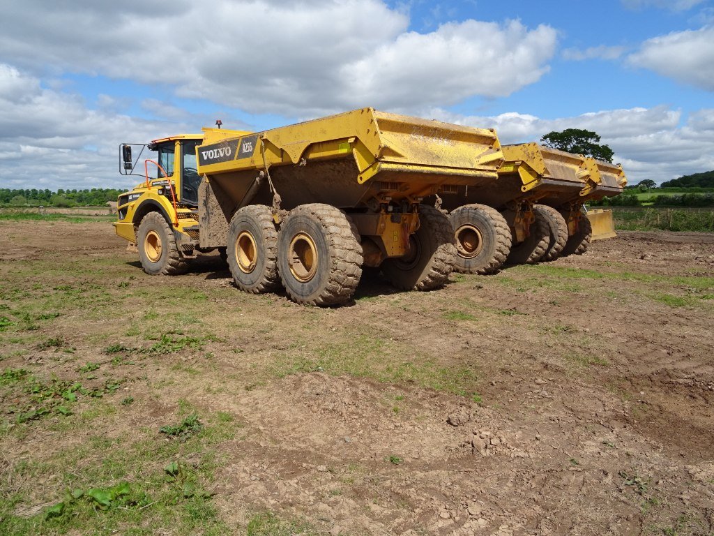 Mining machine Volvo A25G