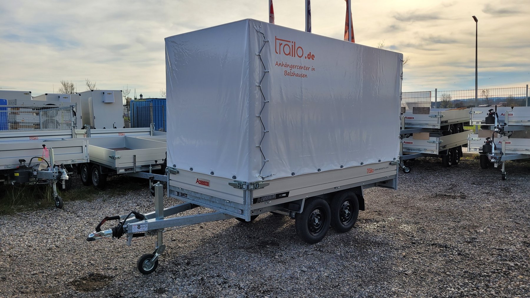 Light trailers up to 750 kg Silver Trail 350X /50 Teli
