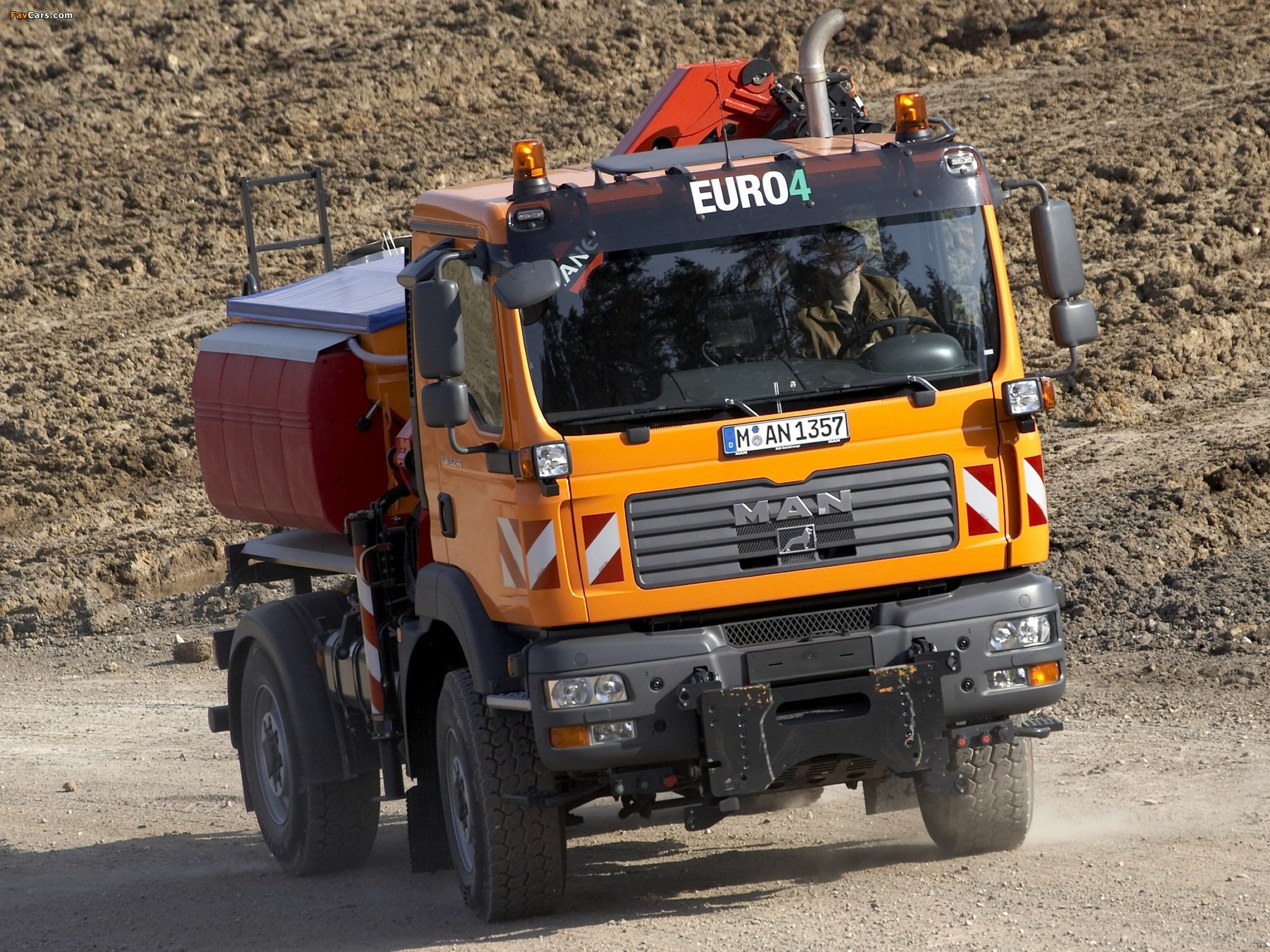 Lastwagen MAN 13.240 4X4 BL