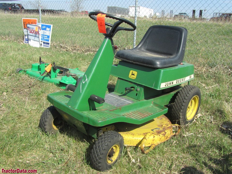 Ride-on mowers John Deere 56