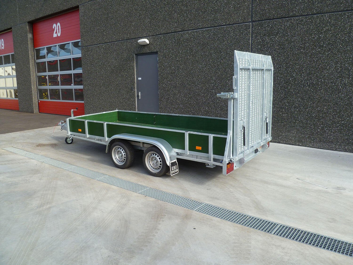 Anhänger Van Weel VW 1300 KW