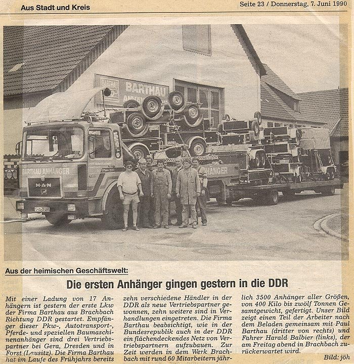 Trailer PAUL BARTHAU GV 1900.