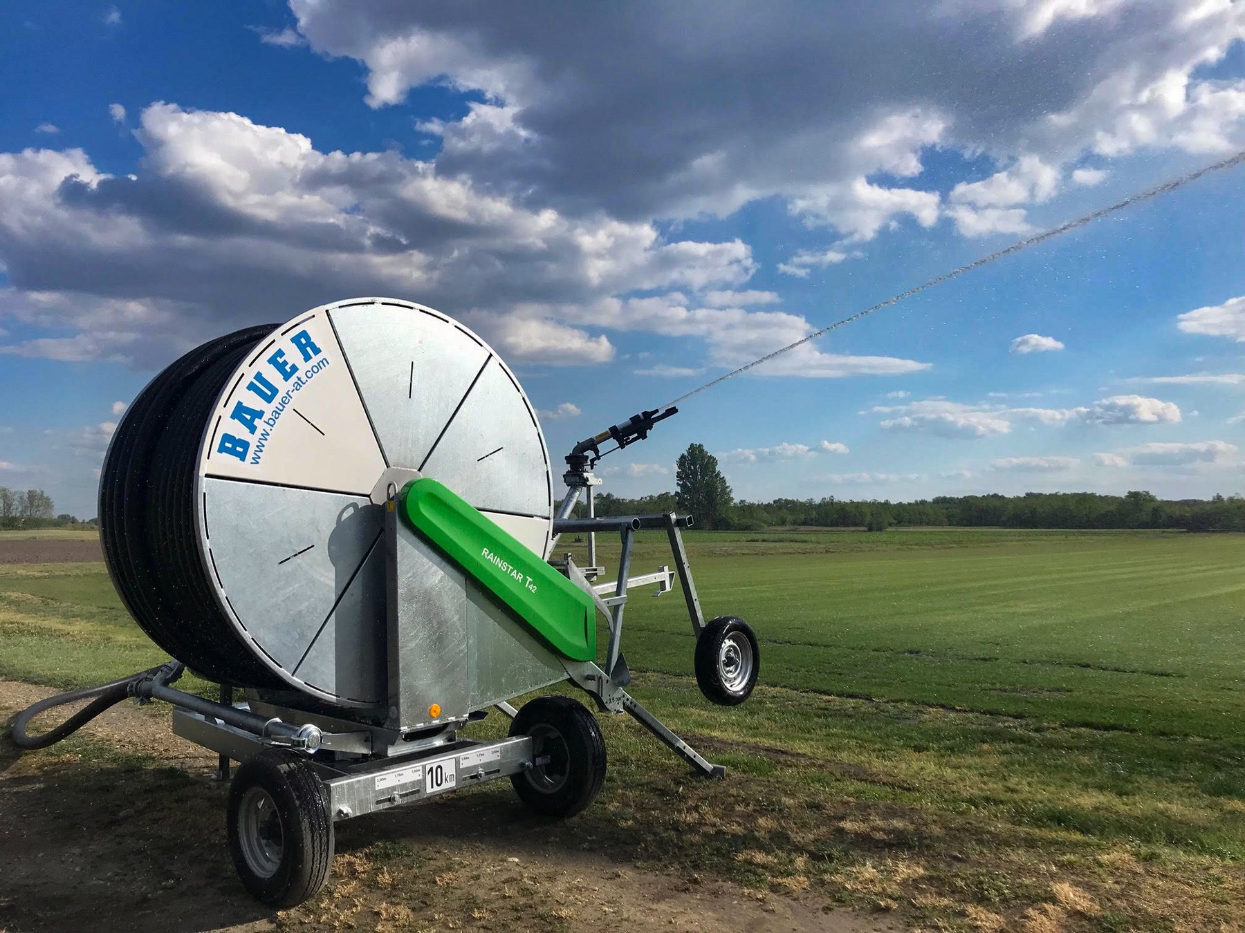 Beregnung & Bewässerung Bauer Irrigation RAINSTAR T42 90-300