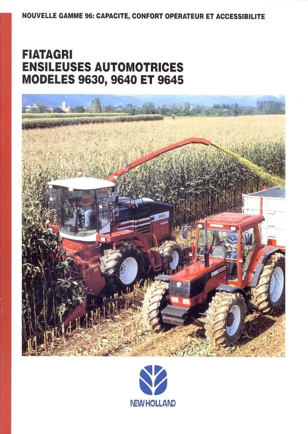 Forage harvesters Fiatagri 9645