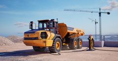Volvo CE Electric dump truck A30 Electric