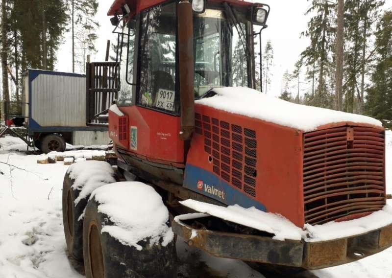 Forstmaschine Valmet 840. 2-8