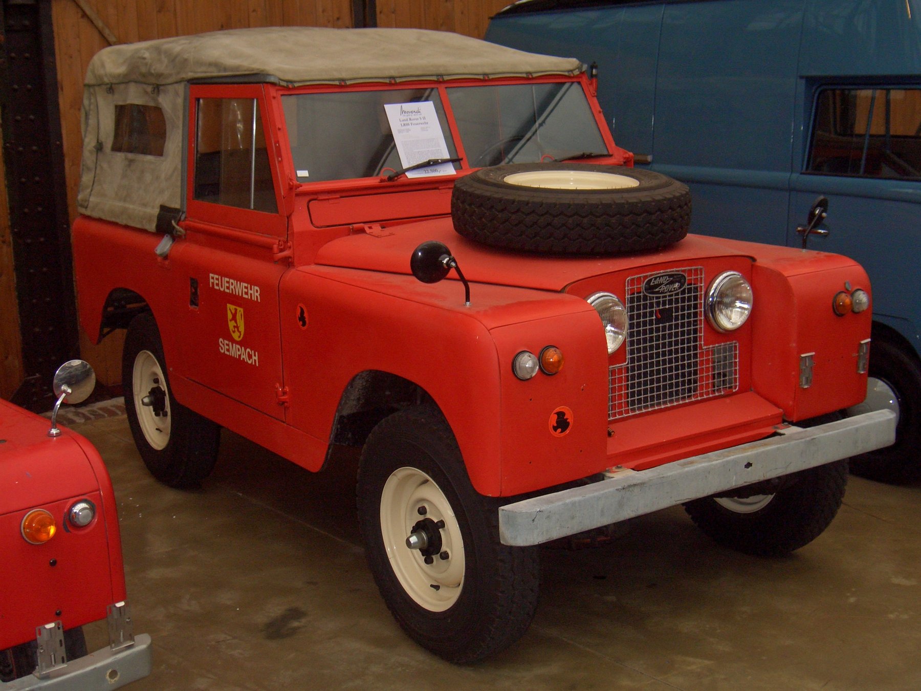 Van Land Rover 88 SOFTTOP
