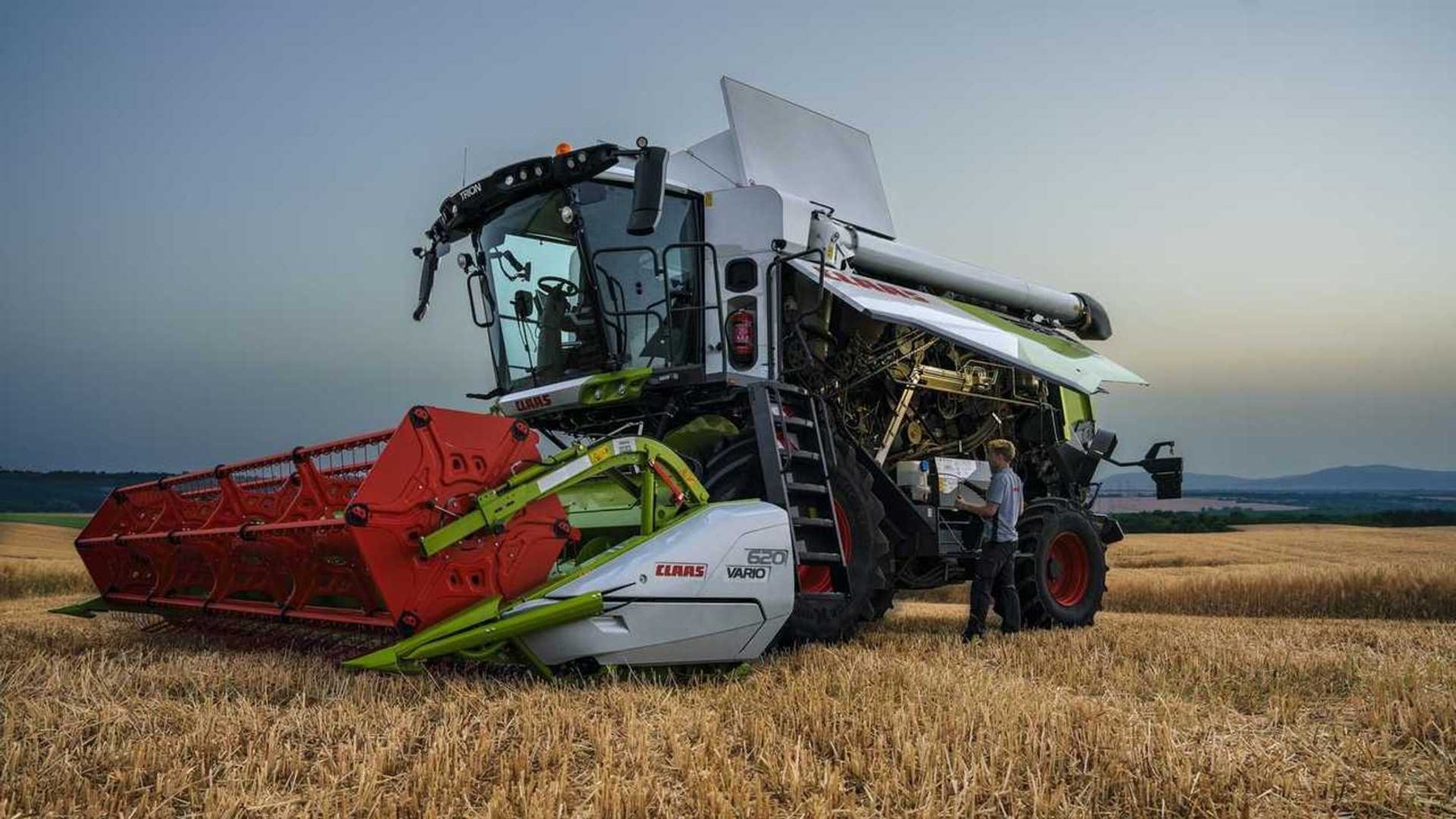 Erntemaschine CLAAS Trion 700