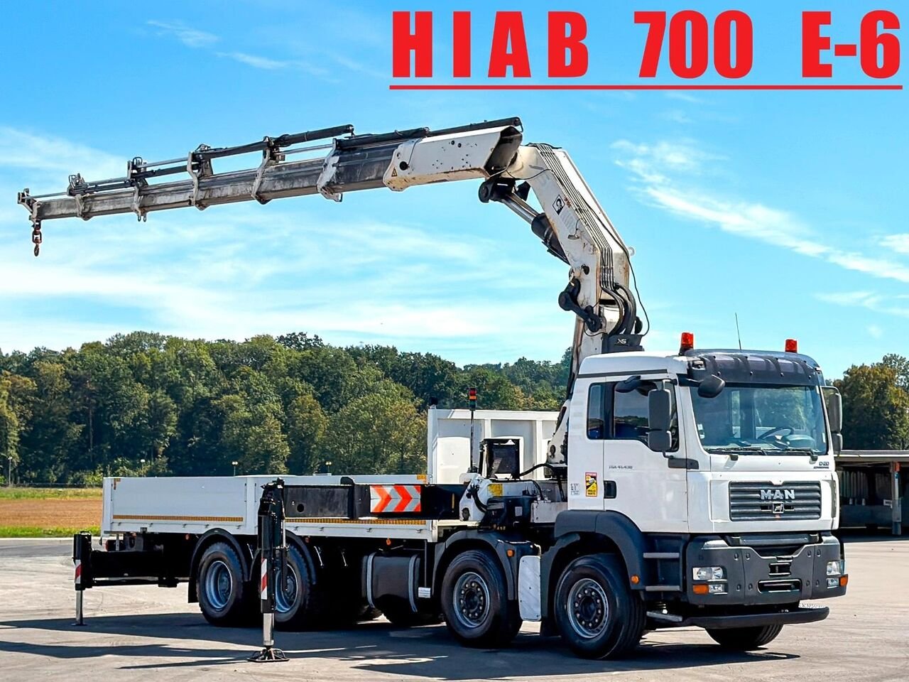 Truck MAN TGA 37.480 8X4 BB
