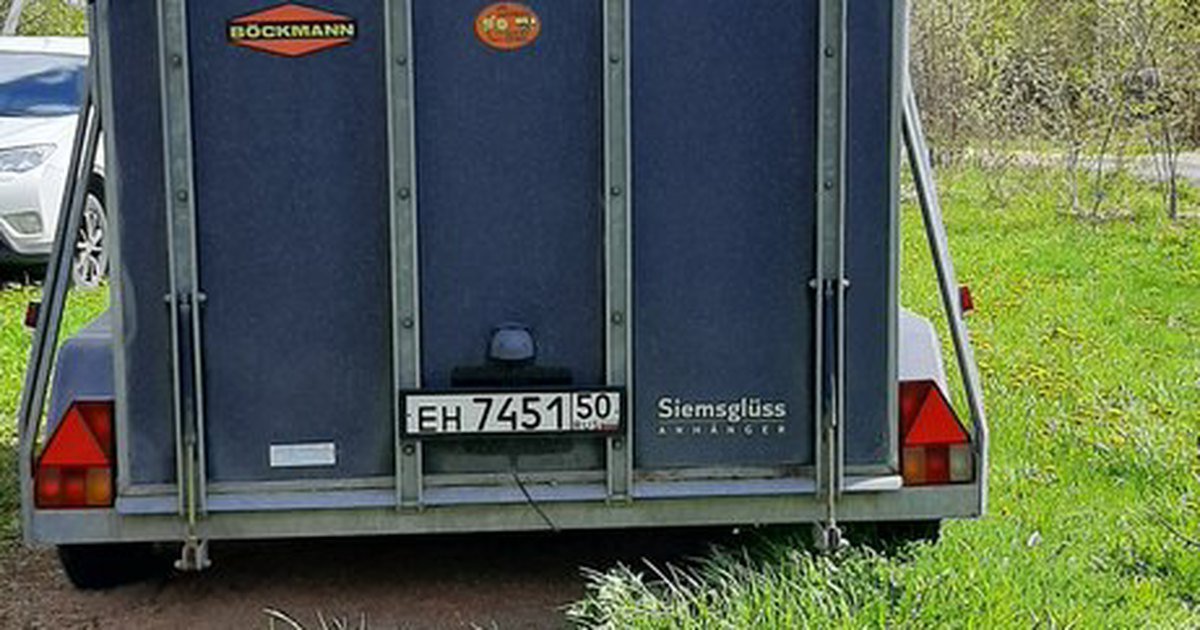 Przyczepa SIEMSGLUSS P 2.1