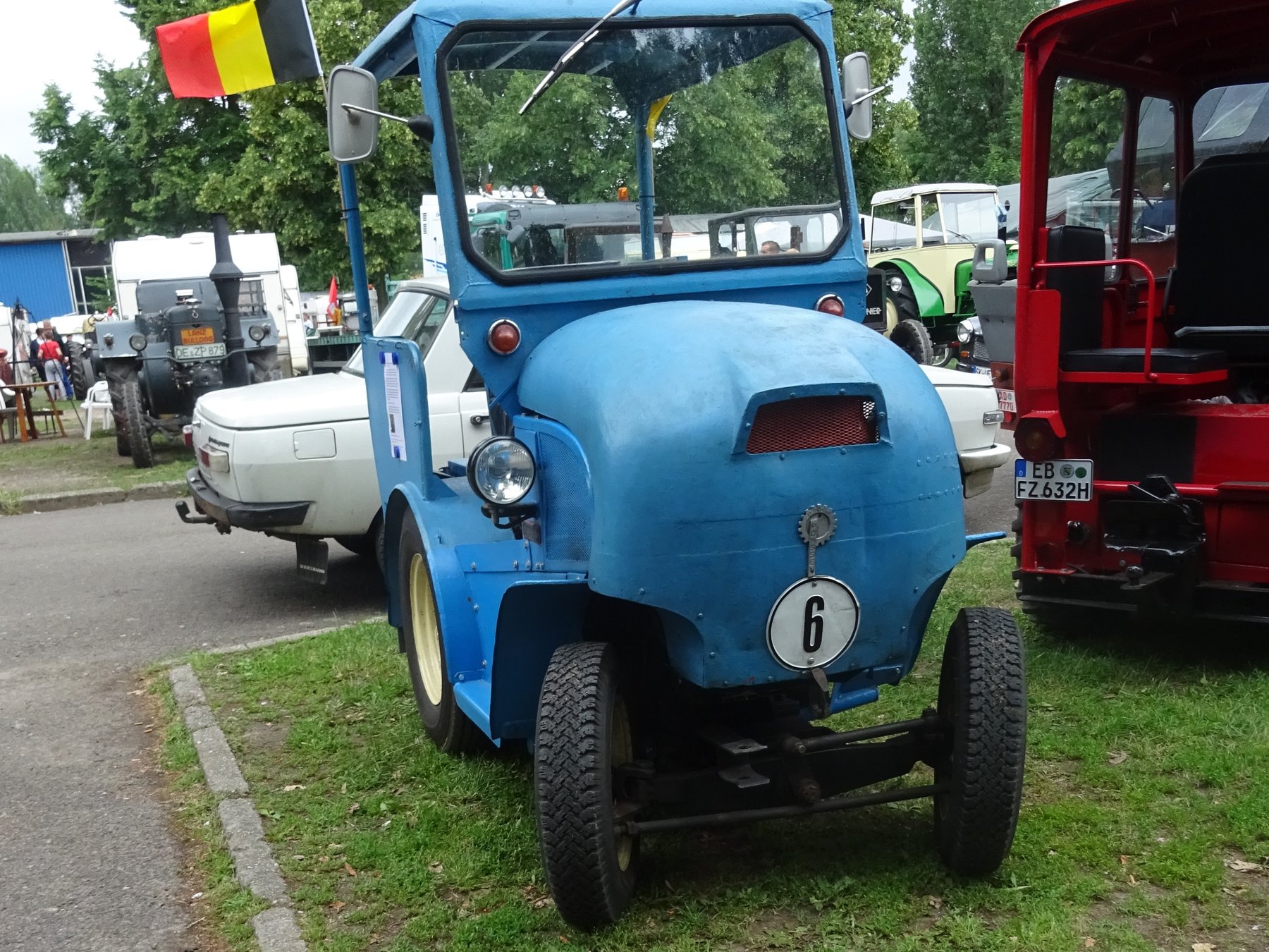Tractor Veb Kleinschlepper Pomssen DFZ 632