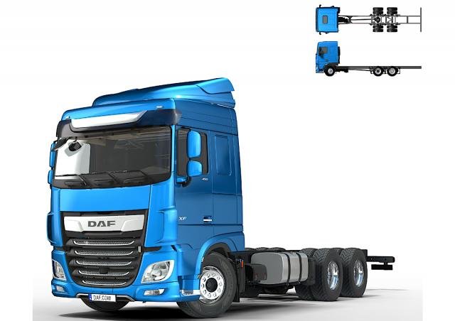 Truck DAF XF FAS