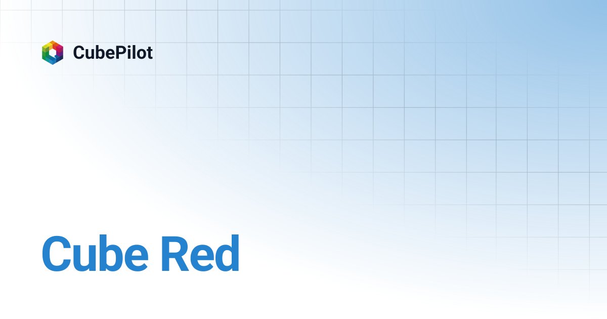 Autopilots for drones CubePilot Cube Red