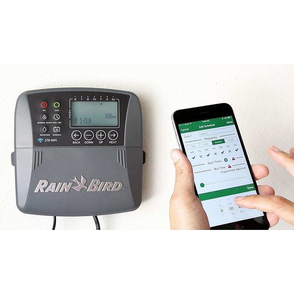 Turf irrigation Rain Bird ST8I WiFi Smart Irrigation Timer - International