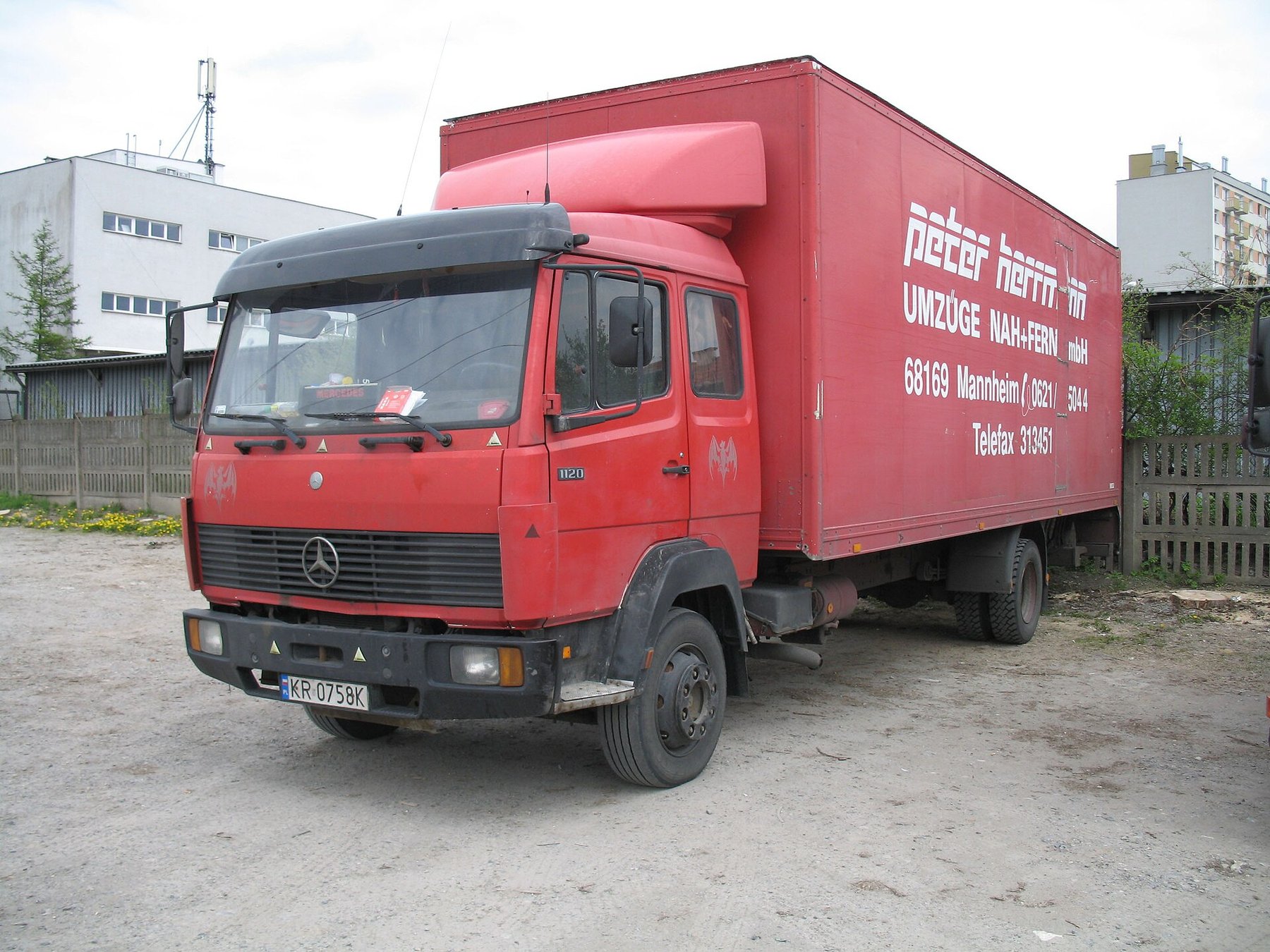 Truck Mercedes Benz 1120/3700