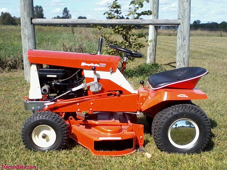 Kosiarki samojezdne Simplicity 717 - Broadmoor Lawn Tractor, 7hp