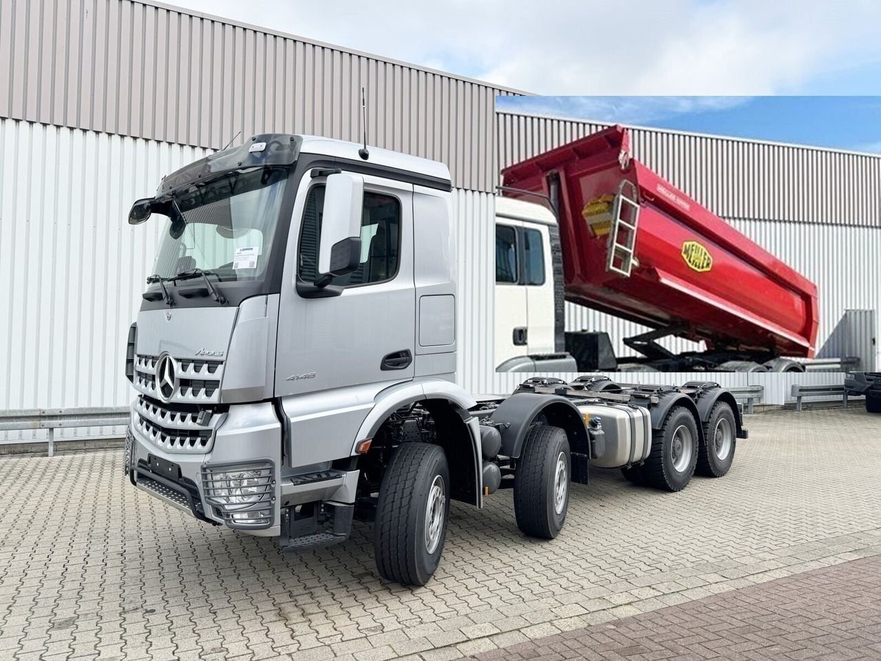 Truck Mercedes Benz 4151K-8X4