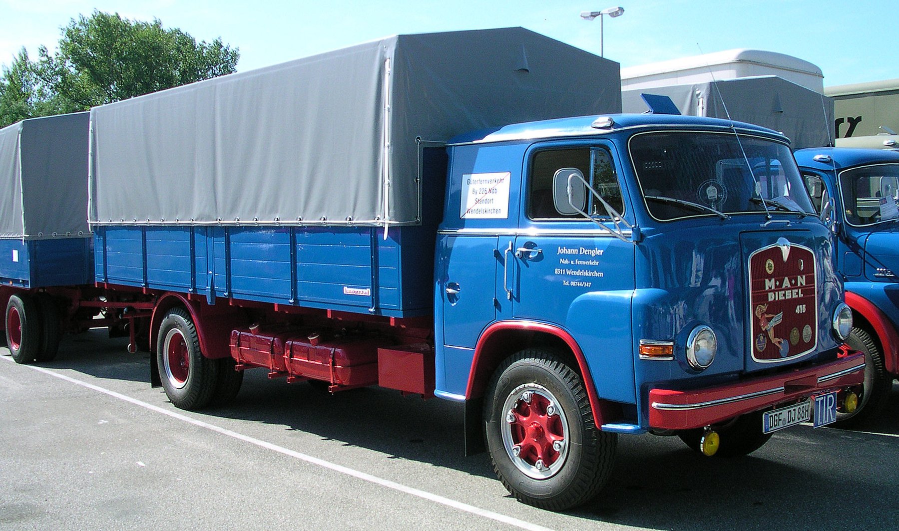 Lastwagen MAN 415 L 1