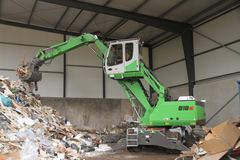 Sennebogen Compact solution for recycling, scrap and timber