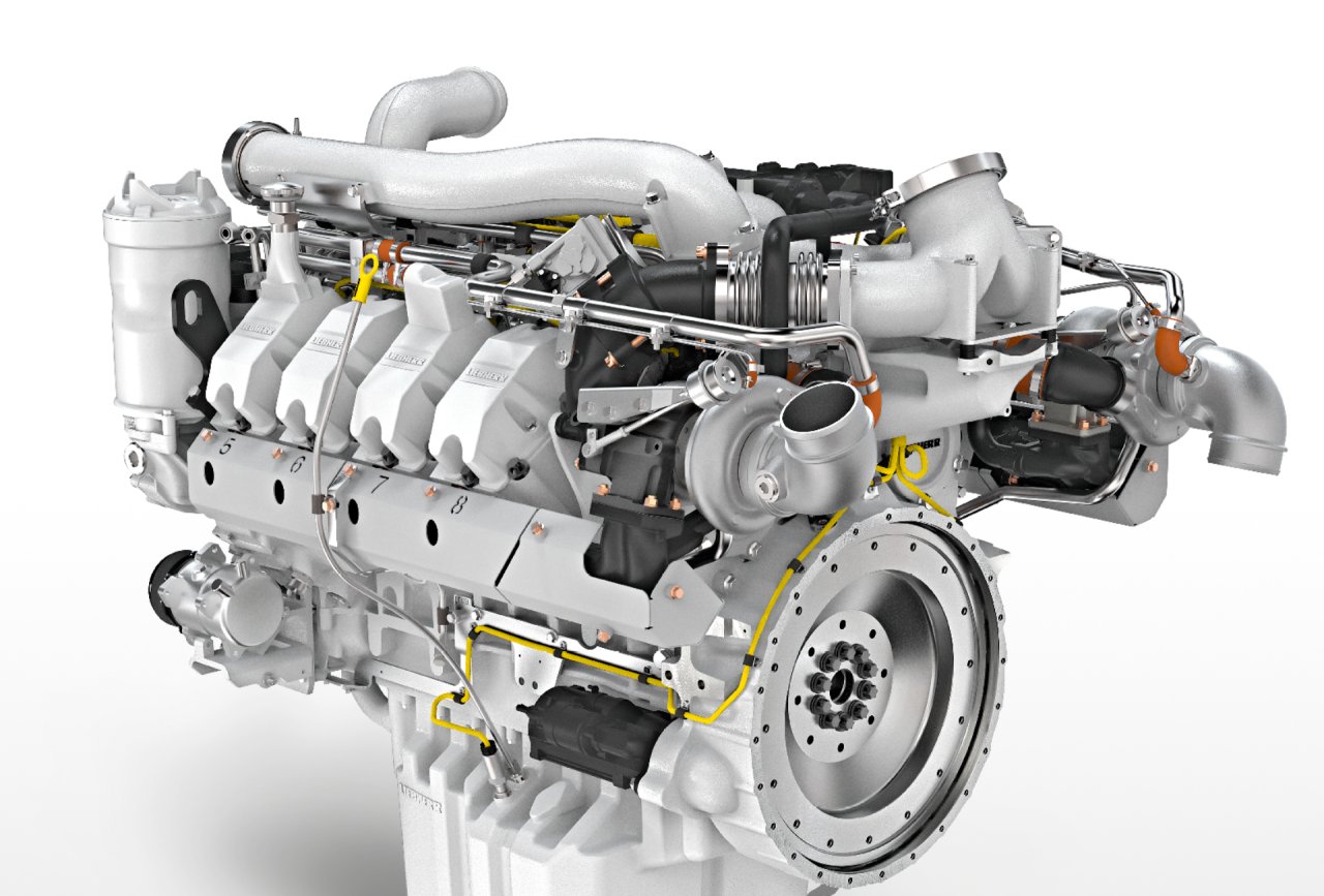 Diesel engine Liebherr Machines Bulle D9508 A7-05