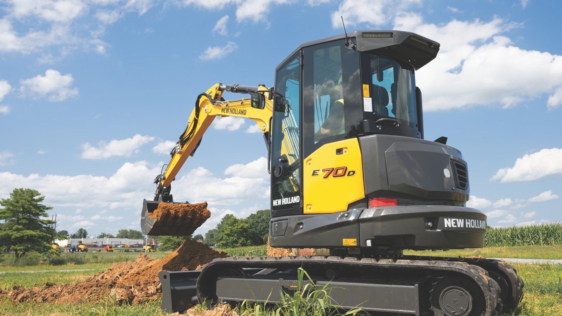 Koparka New Holland E70SR