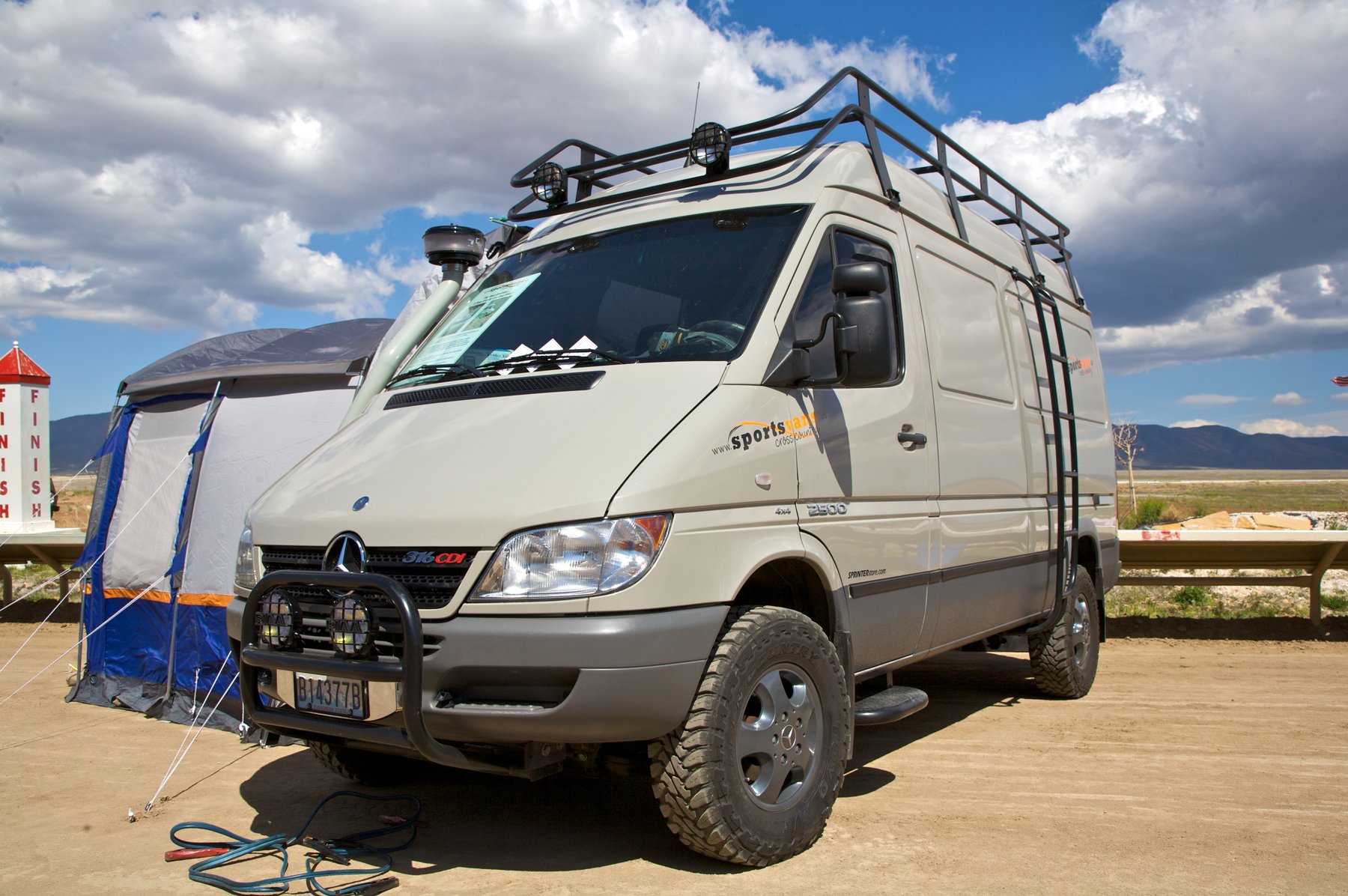 Van Mercedes Benz 4X4, 316 CDI