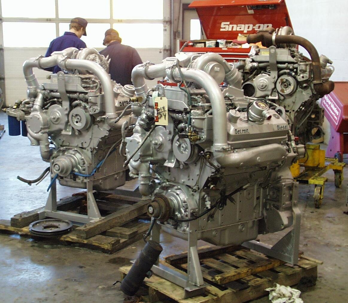 Heavy-duty on-road engines Detroit Diesel DD5 Bus