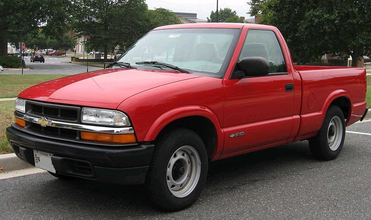 Van Chevrolet S10 FLEETSIDE PICKUP