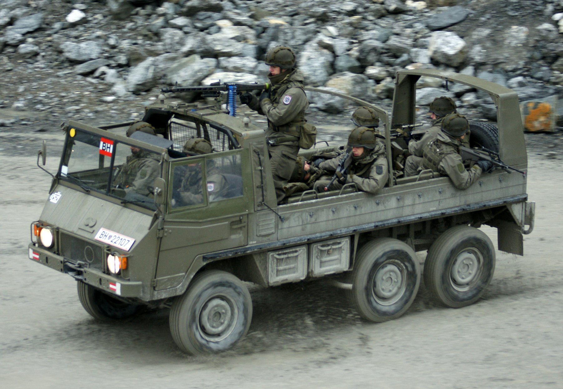 Truck Steyr D Puch PINZGAUER 712M/ABC