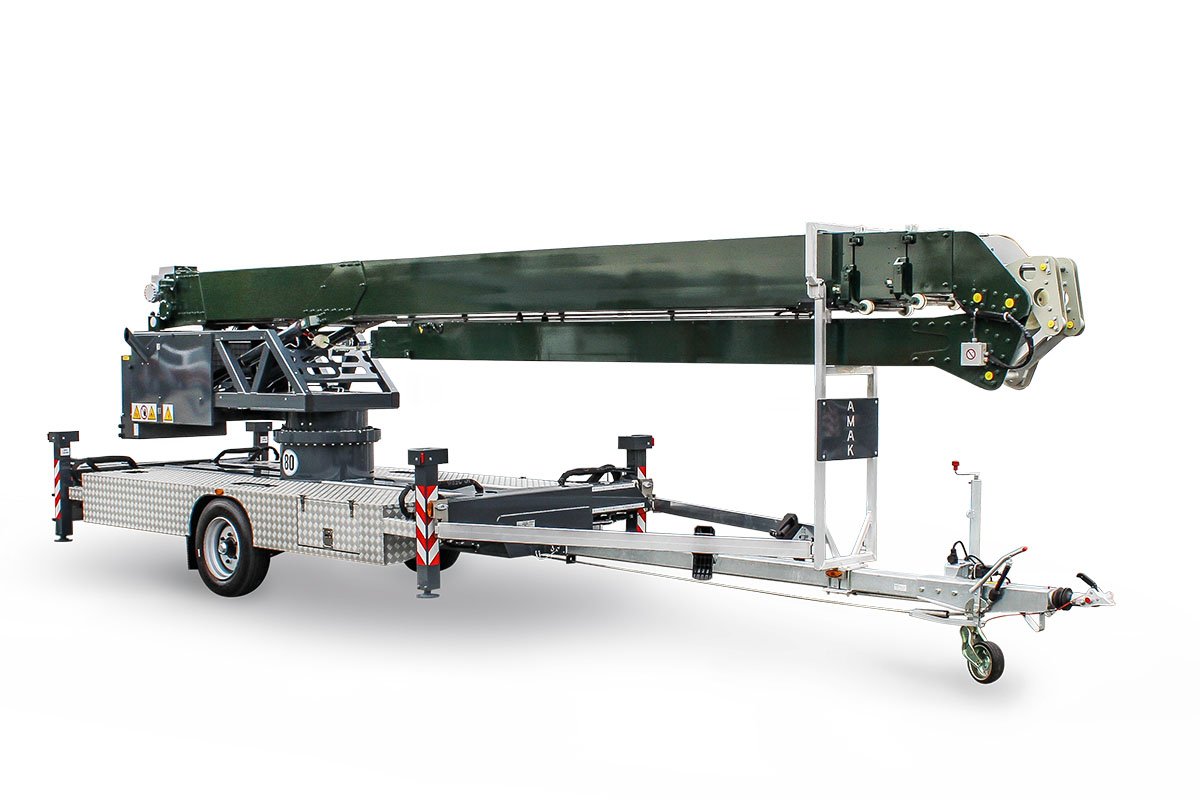 Trailer Klaas Alu Krane AMAK 33 E