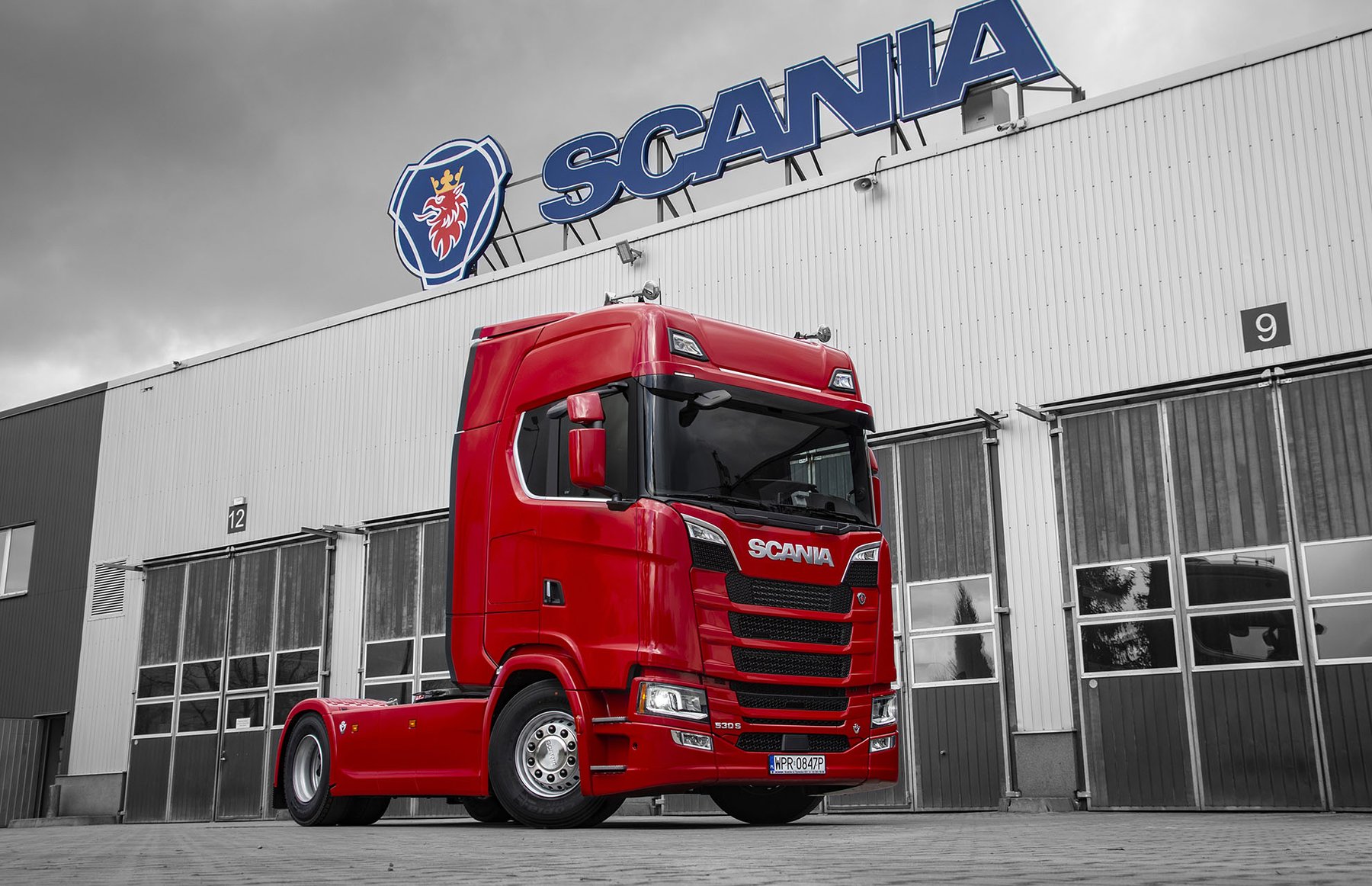 Truck Scania Kuorma-auto (BA) 2ov 7790cm3
