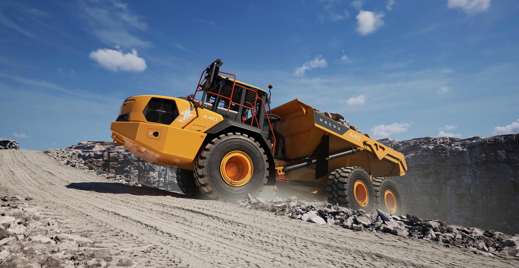 Dump trucks & haulers Volvo A40