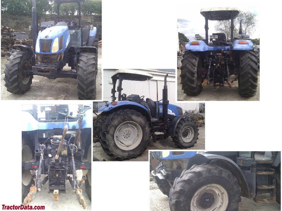 Tractor New Holland TS100A ROPS 2WD