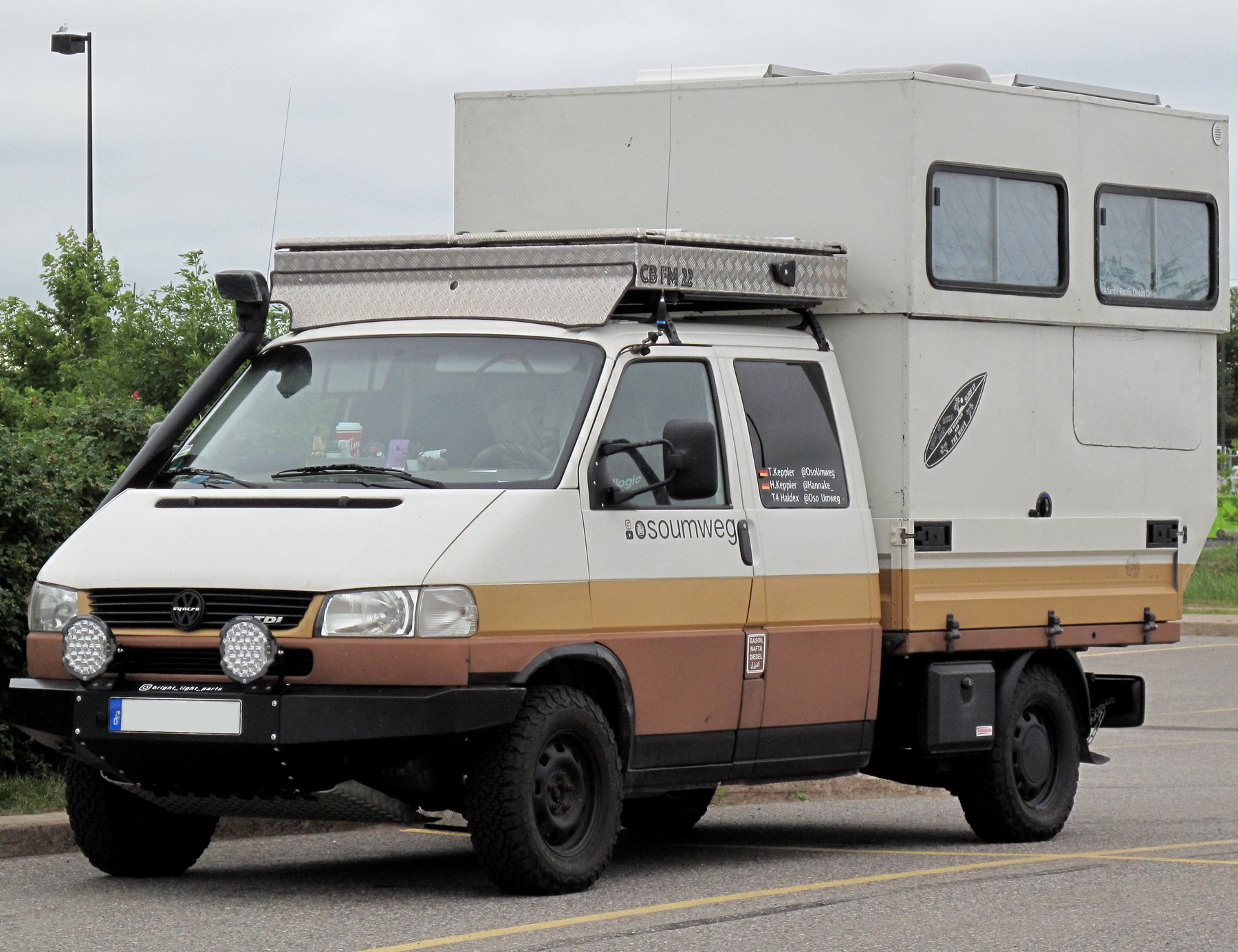 Van Volkswagen TRANSPORTER TDI SYNCRO