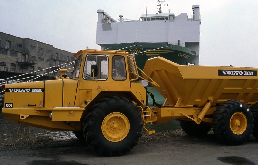 Mining machine Volvo Bm 861